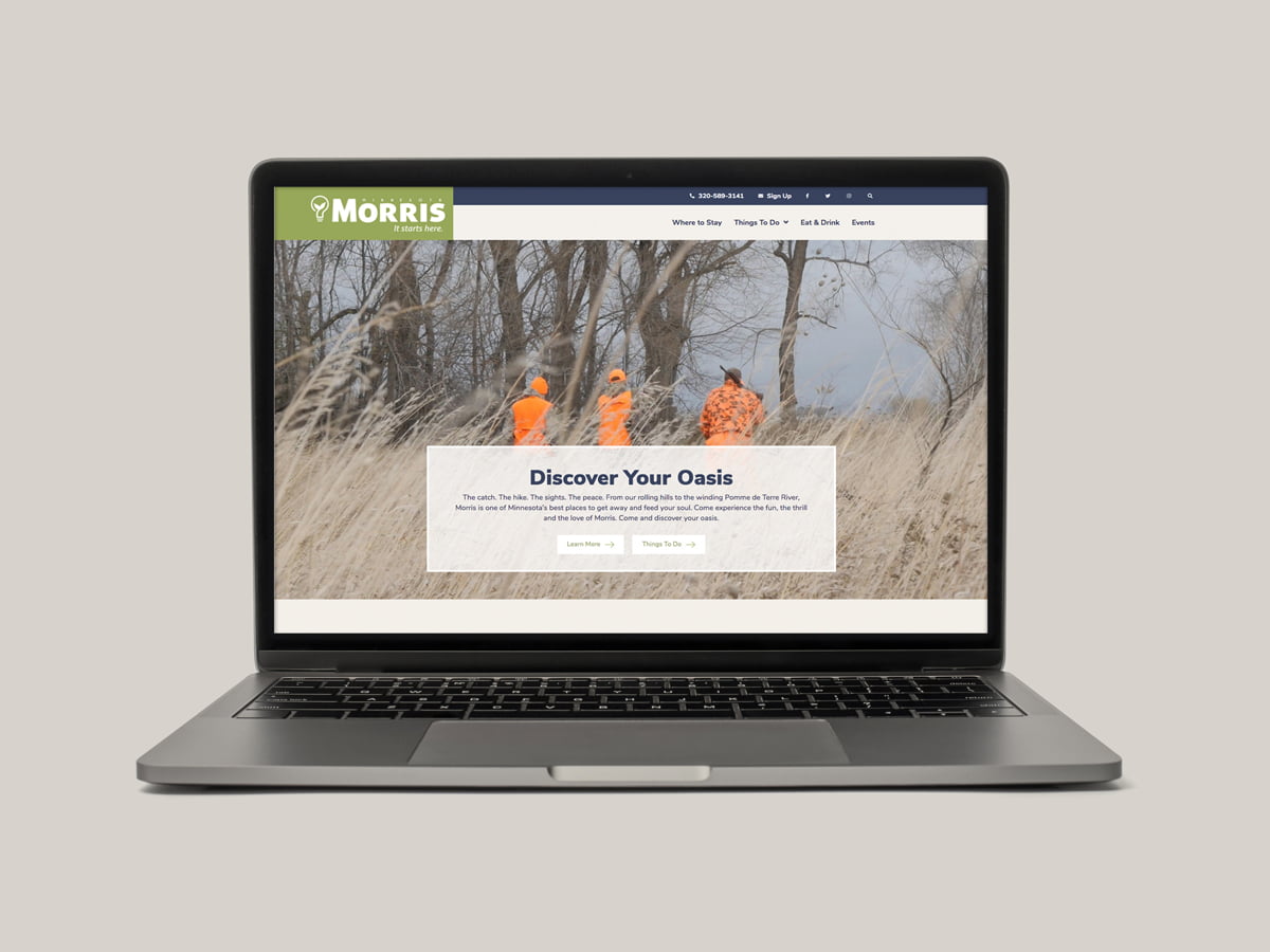 Cyberdogz_Portfolio_Websites_07 Morris, MN Tourism